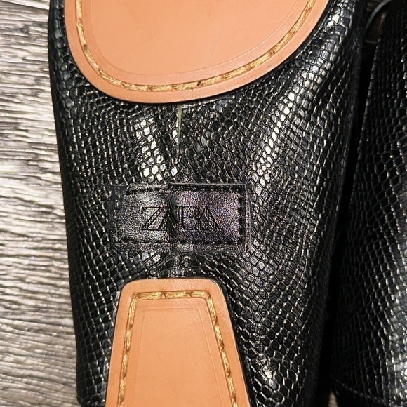 Zara Lace Up Ballet Flats - Picture 11 of 11